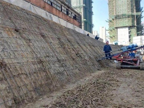 贺兰建筑边坡支护